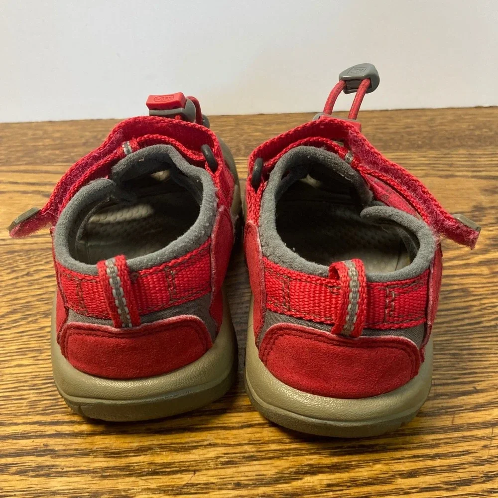 Keen Newport H2 Red Waterproof Sport Sandals Toddler Boys Girls Size 10 1009949